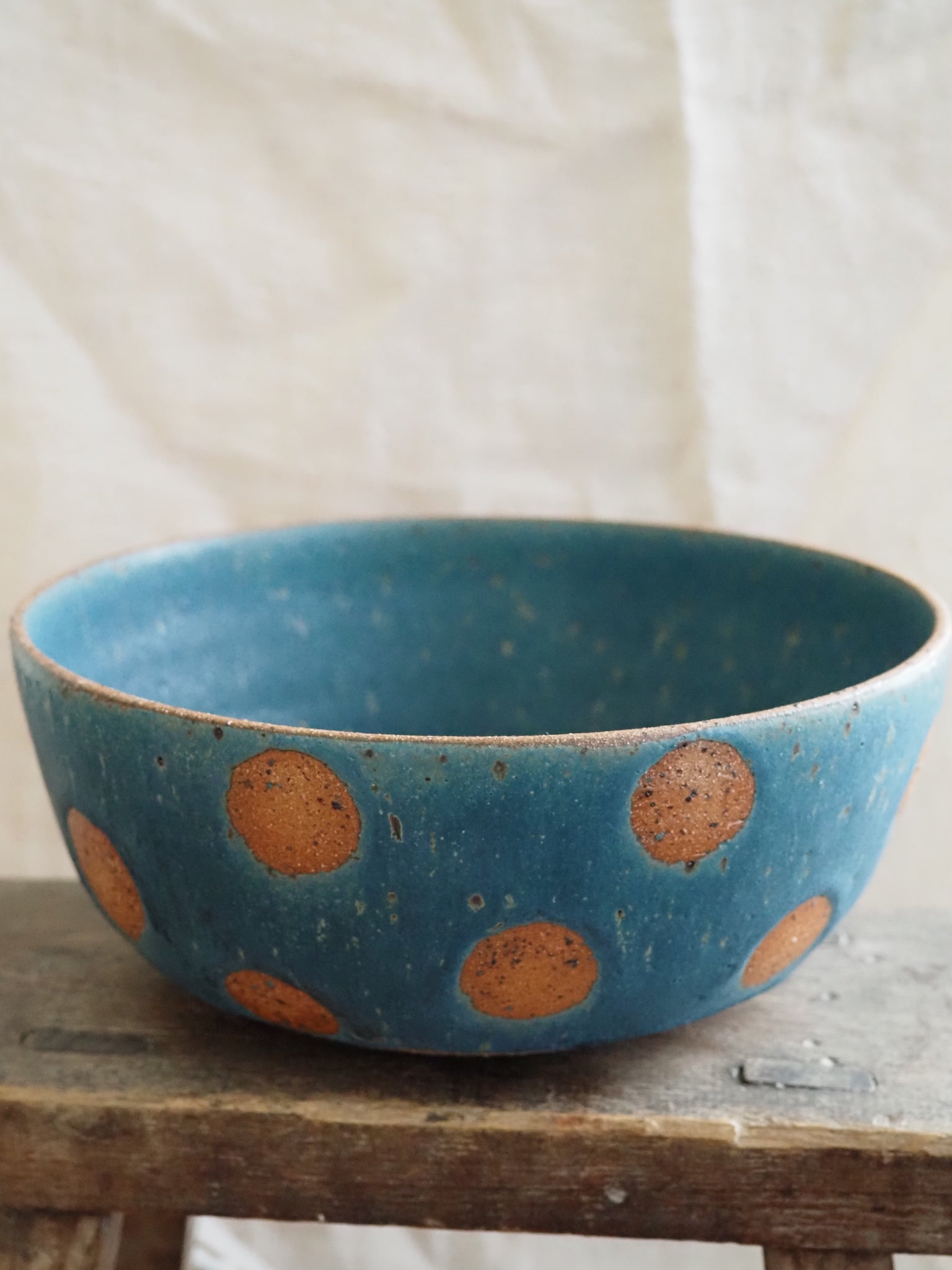 Large bowl - spotty dotty