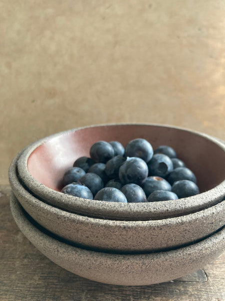 Tapas set - teal and tenmoku