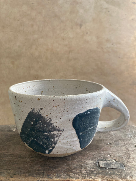 Mug - White and Charcoal