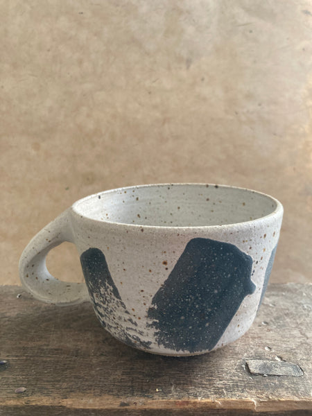 Mug - White and Charcoal