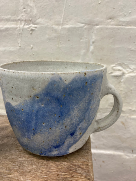 Large mug - Blue Swoosh