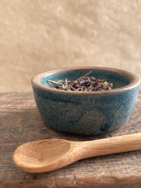Salt pot - Teal