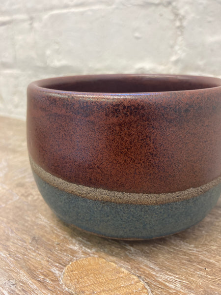 Mug - Teal and Tenmoku