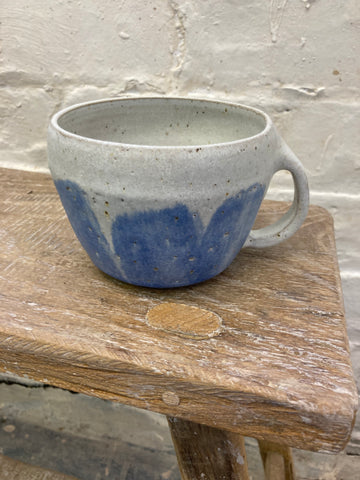 Large mug - big blue stripes
