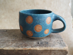 Mug - Teal Spotty Dotty