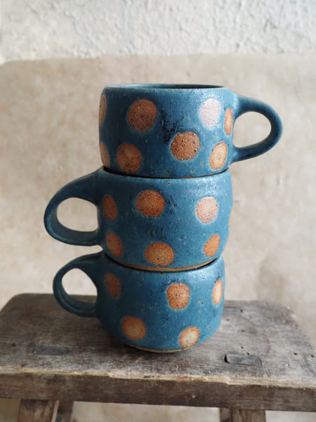 Mug - Teal Spotty Dotty