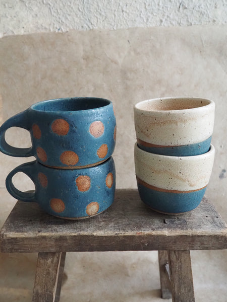 Mug - Teal Spotty Dotty