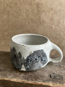 Mug - White and Charcoal