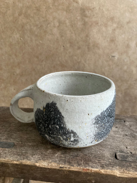 Mug - White and Charcoal