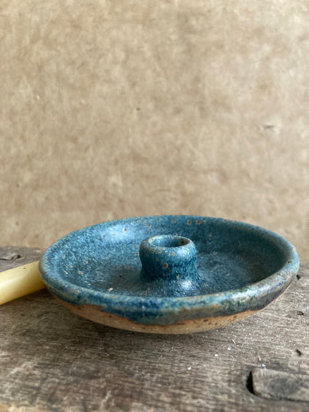 Candle holder - Teal