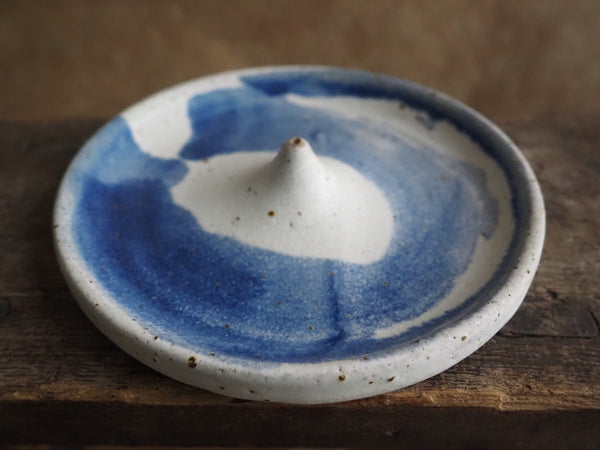 Incense holder - White and Blue