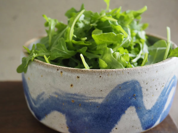 Large bowl - blue wiggle